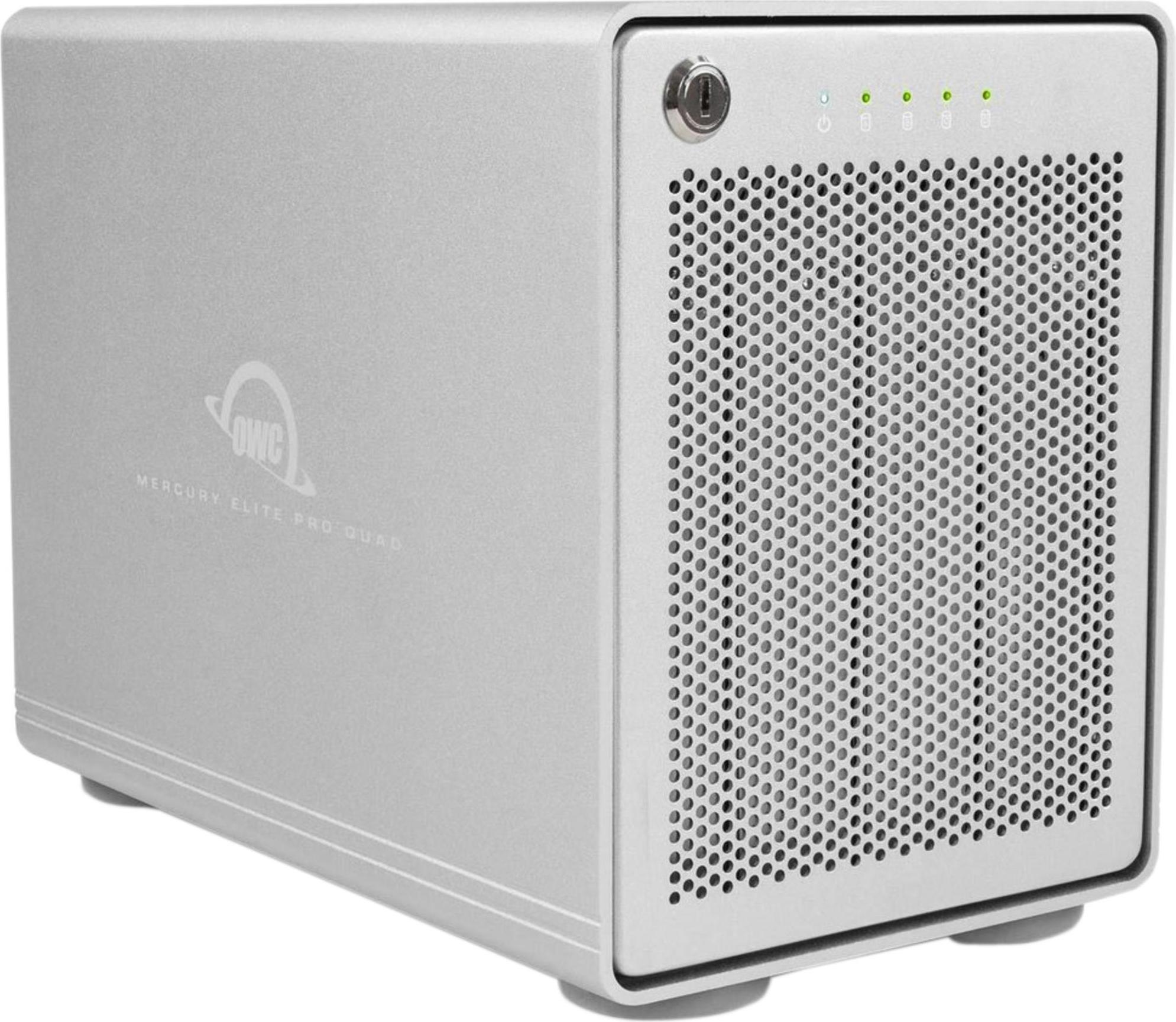 OWC Mercury Elite Pro Quad, Laufwerksgehäuse, (USB 3.2 Gen 2, RAID