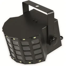 Eurolite Mini D-6 Hybrid Strahleneffekt (12 W, LED), Scheinwerfer, Schwarz