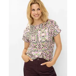 Brax Damen Shirt Style CAELEN S bright purple, Rosa, Gr. 40