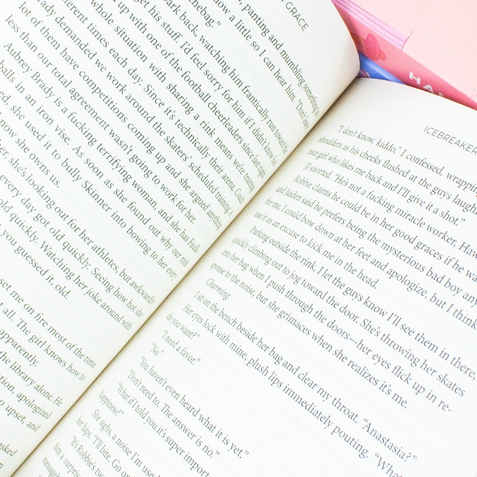 Simon & Schuster The Maple Hills Series 3 Book Collection Set By Hannah Grace (Icebreaker, Wildfire & Daydream)