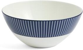 Wedgwood Gio Blue Cereal Bowl 6.2in, Pinstripe Blue