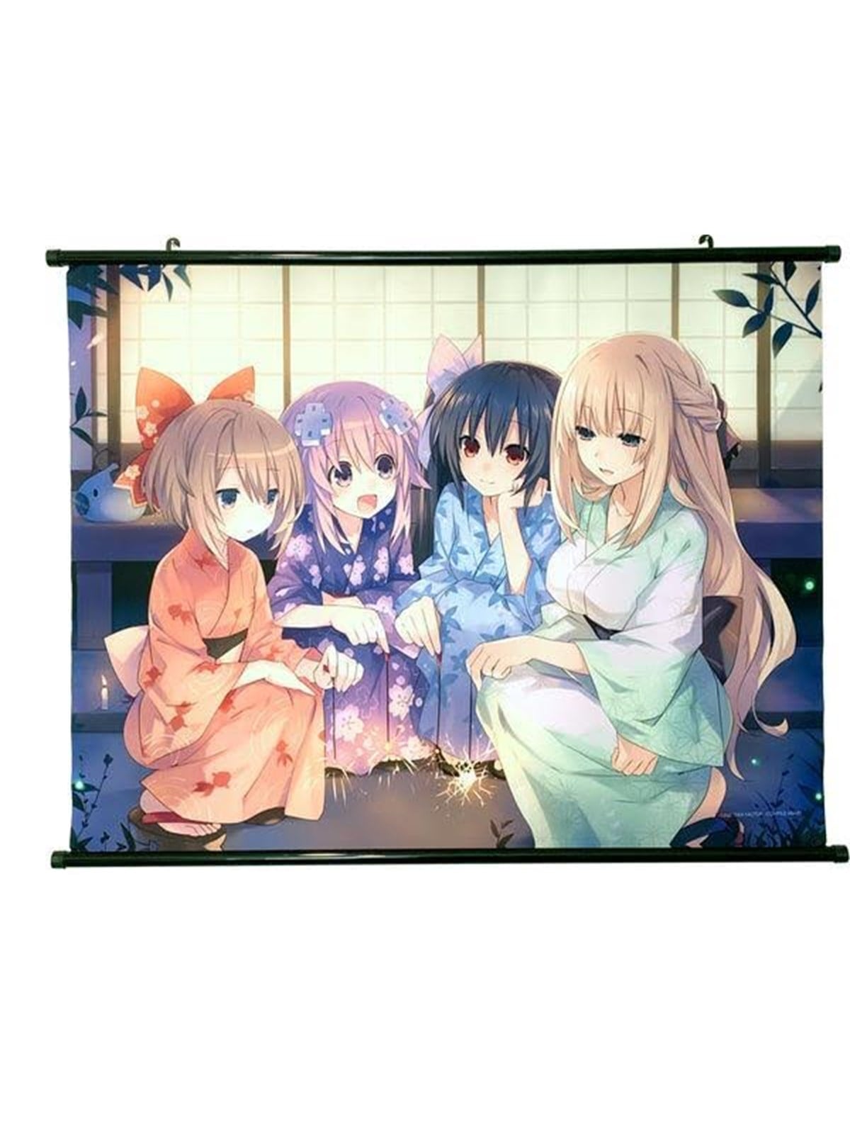 Idea Factory - Neptunia - Yukata Wall Scroll 32" x 24"