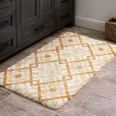 Addison Rugs Premium Washable Super Soft Geo Sinai Dream Shag Rug