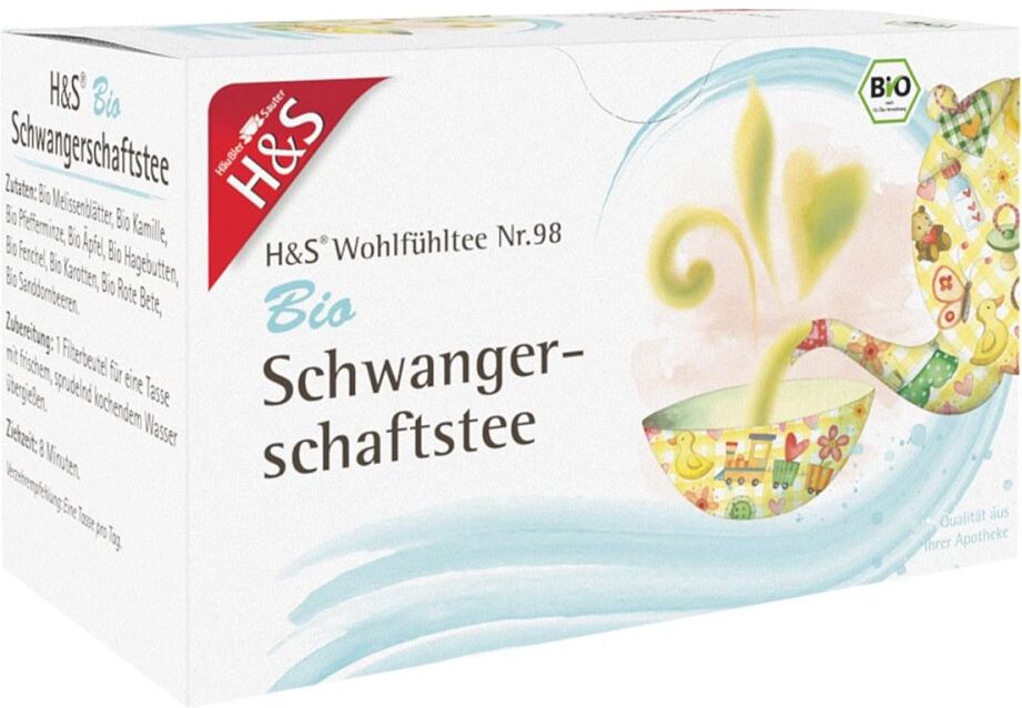 H&s Bio Schwangerschaftstee Filterbeutel 20X2g