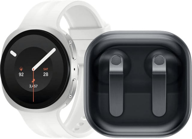 Samsung Galaxy Watch 9 5G Wit 40mm en Samsung Galaxy Buds4 Zwart