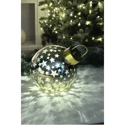 Lichtkugel Lumina Stern liegend 15cm LED gold