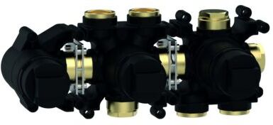 Herzbach MODUL7 Einbaukörper 70.730001.1.09 Thermostat 3 Verbraucher