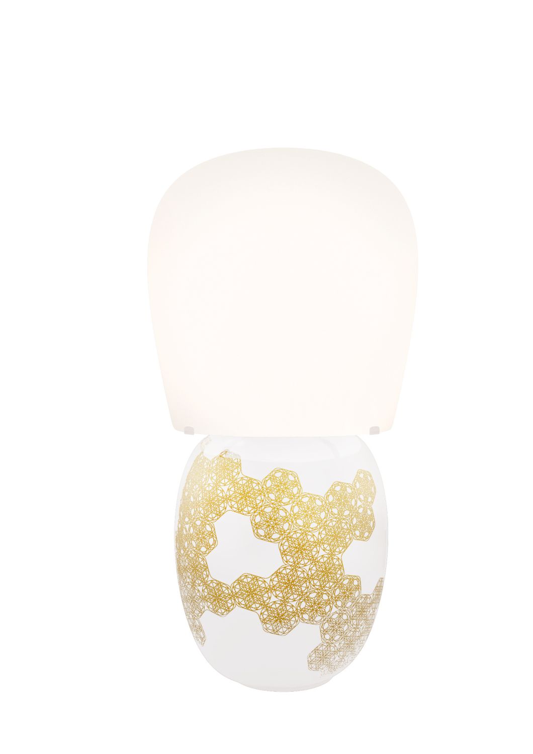 Kundalini Tischleuchte HIVE Weiß K390325B 8015086000310