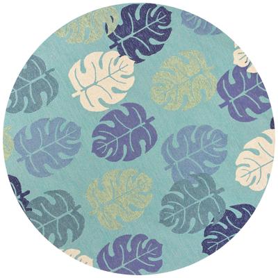 Domani Trails Tropical Blues Indoor / Outdoor Rug
