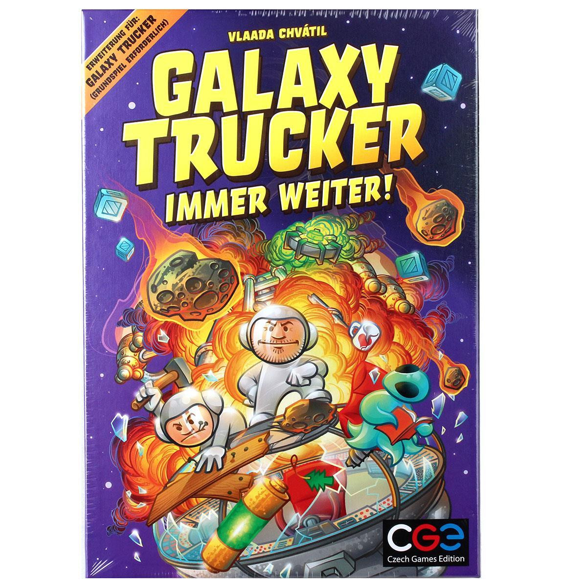 Asmodee Galaxy Trucker: Keep on Trucking bordspeluitbreiding voor spelers vanaf 8 jaar