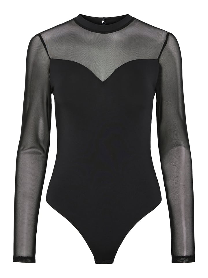 Pieces Body "Milly" in Schwarz - XS