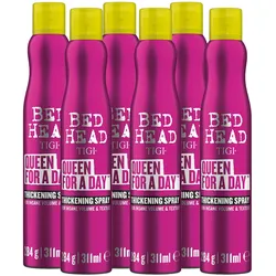 1866ml TIGI BED HEAD Queen For A Day Thickening Spray 6 er Set (6 x 311ml)