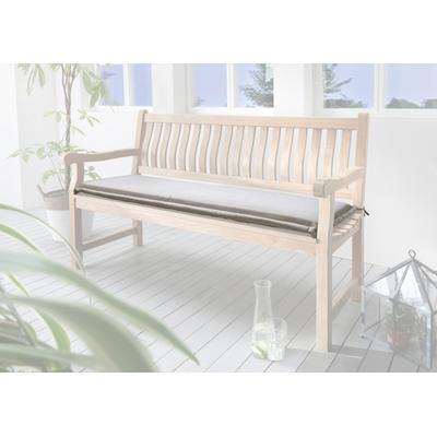 Bankauflage DESTINY "POLSTER", beige (sand), B:170cm T:45cm, Obermaterial: 100% Polyester. Füllung: 100% Polyurethan, Polsterauflagen, Bankauflage, Polyester