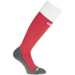 uhlsport Club Stutzenstrümpfe rot/weiß 33-36