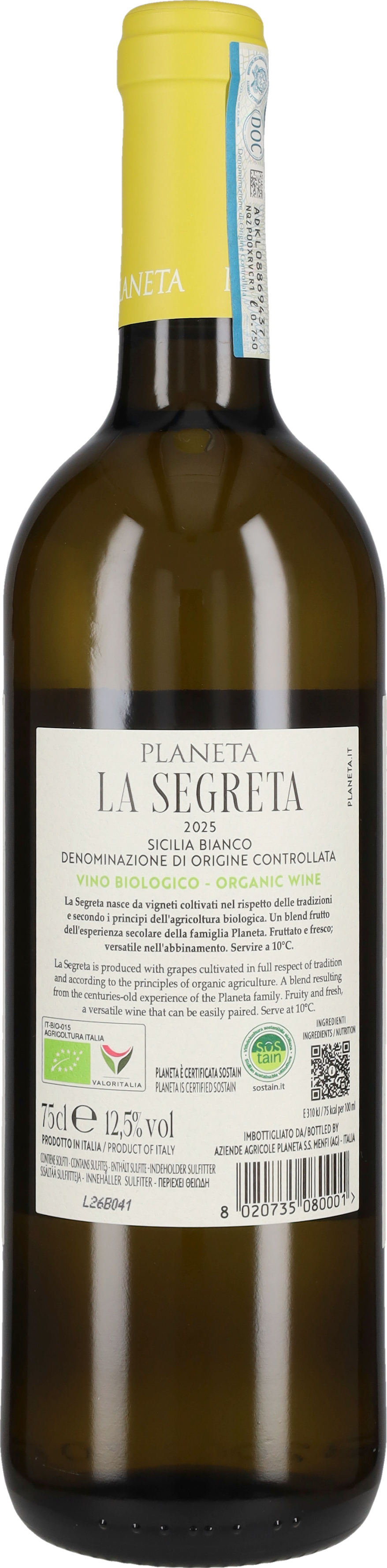 'La Segreta Bianco' Planeta 2025