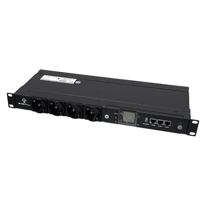 Energenie Listwa zasilająca SMART RACK 19 1f - 8xC13+4xCEE7/5 monitoring środowiskowy i energii AVIZIO POWER (PZZ-8C13-4EU)