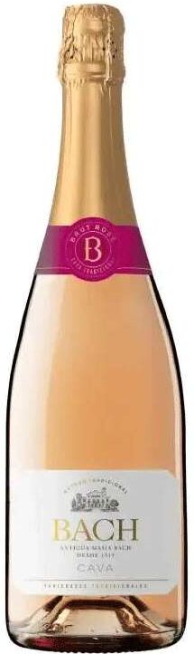 Cava Bach Rosé Brut de Masia Bach - Delicioso cava rosado con burbujas finas