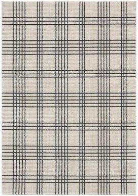 MDA Rugs Nomad Collection Plaid Patterned Area Rug
