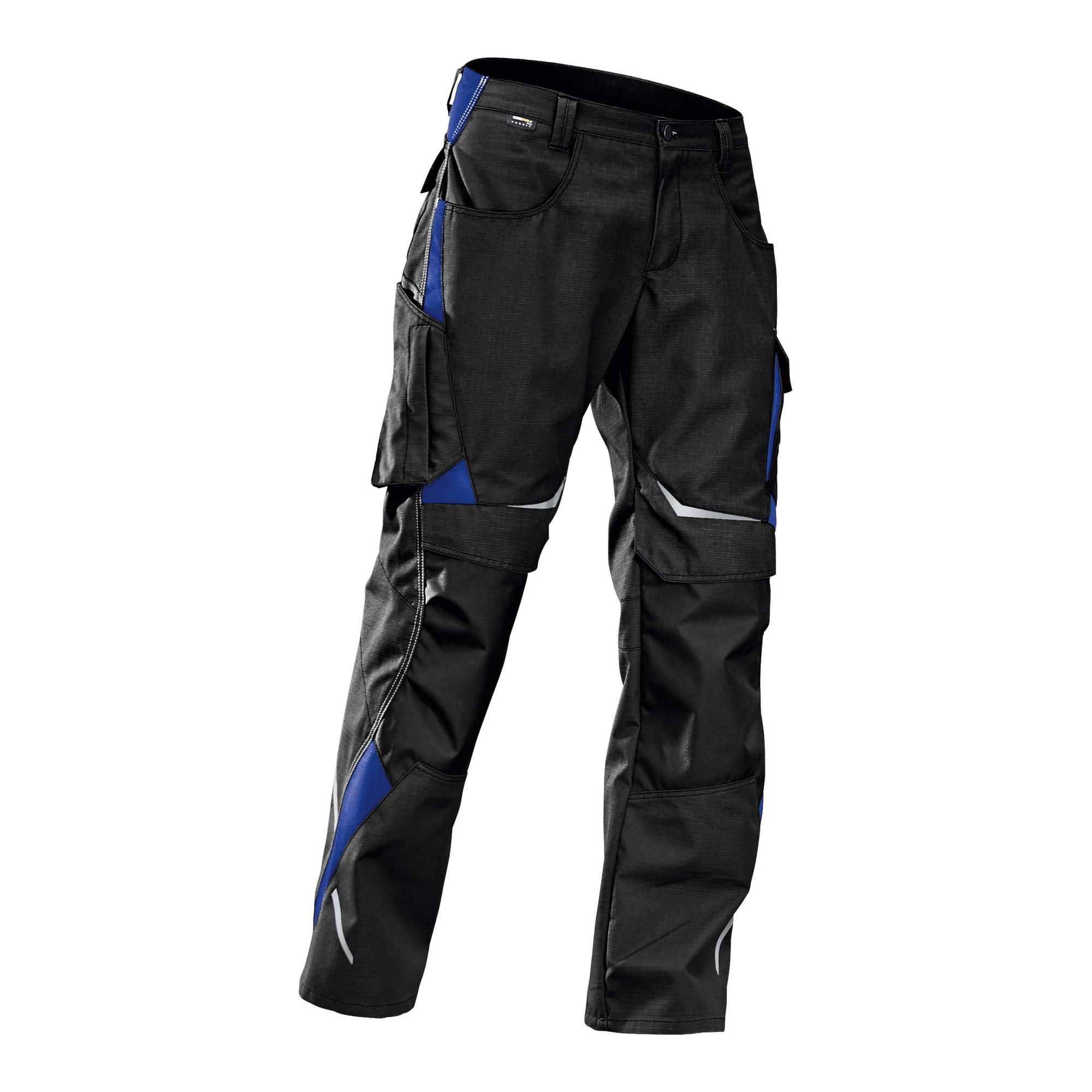 Kübler 2324 Pulsschlag Hose, schwarz/kornblumenblau, Größe 46, 23245353-9946-46 (2324 5353-9946-46)