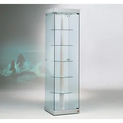 Moderne Glasvitrine drehbar JT-B50G