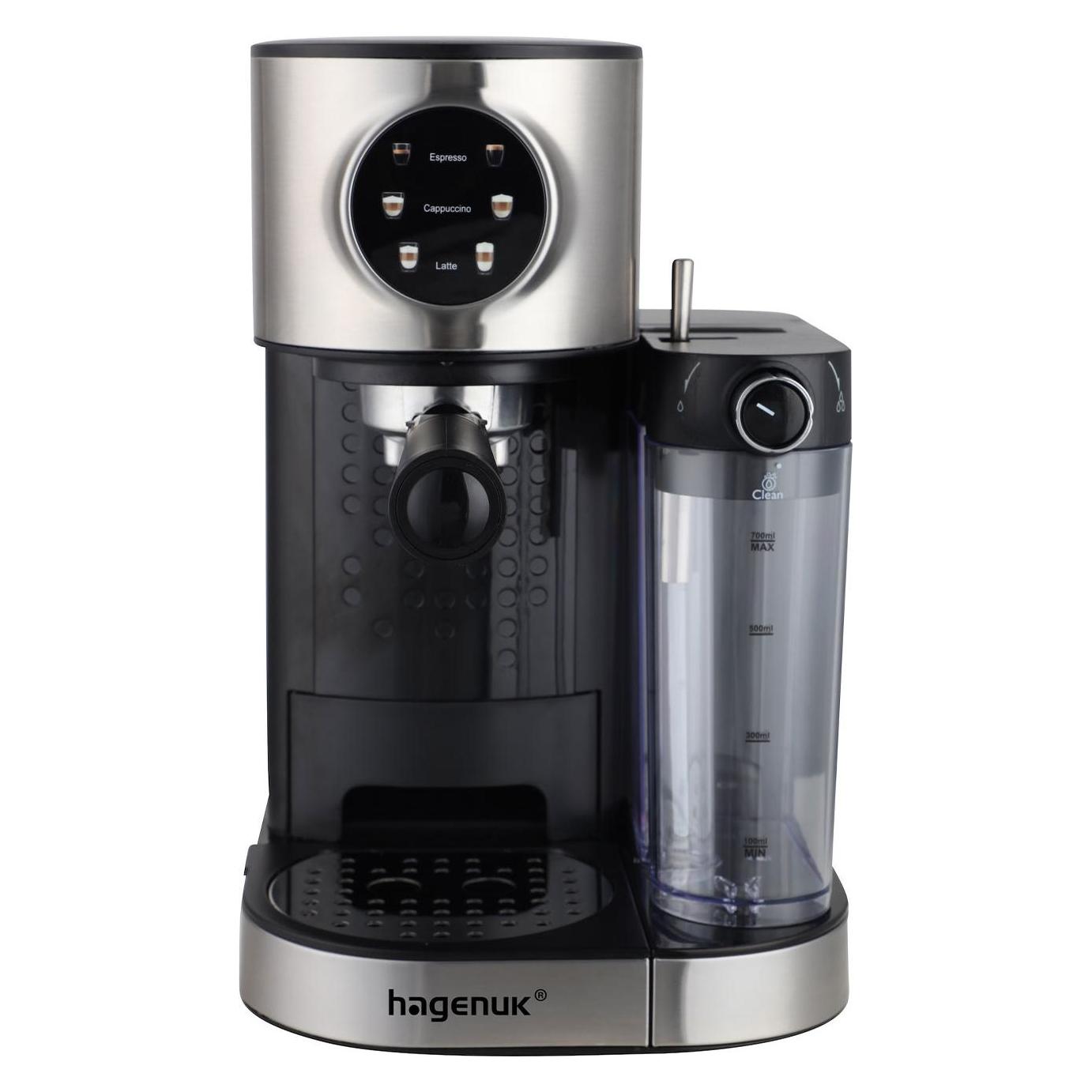 hagenuk Espressomaschine mit Milchaufschäumer (ESP-1470.15)