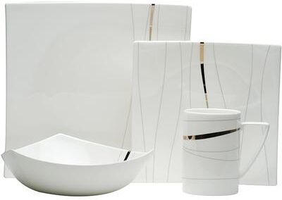 Red Vanilla Odett Platinum 4pc Dinner Set