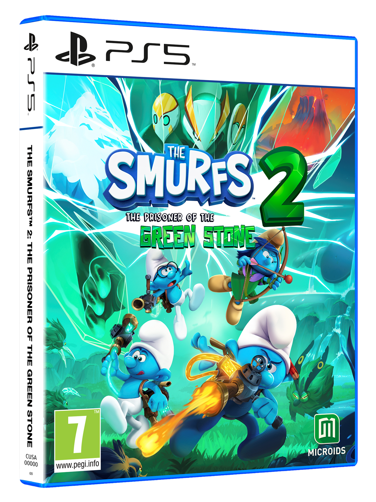 The Smurfs 2: The Prisoner of the Green Stone - Sony PlayStation 5 - Plattform - PEGI 3