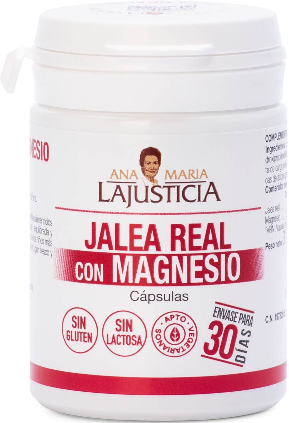 Ana Maria Lajusticia Jalea Real con Magnesio 60caps