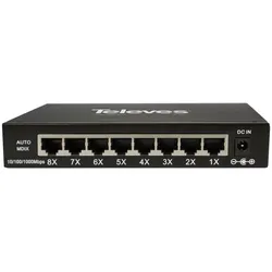 Televes Ethernet Switch L2 SWUM-1000-8