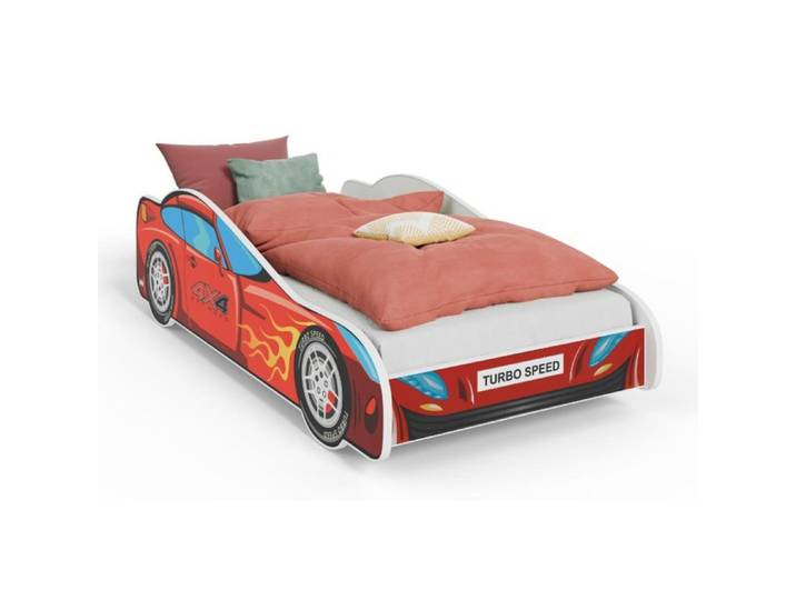 Lit simple enfant 4x4 70x140 cm avec matelas