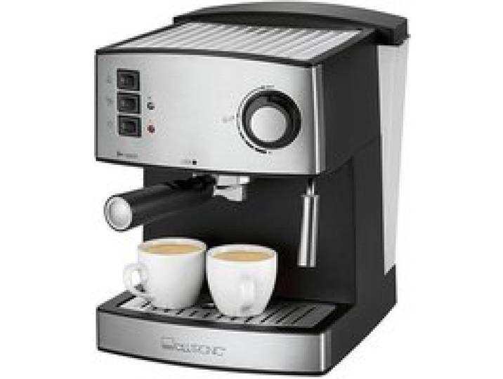 Machine à expresso - CLATRONIC - ES 3643 - 15 bar - Café moulu - Acier inoxydable