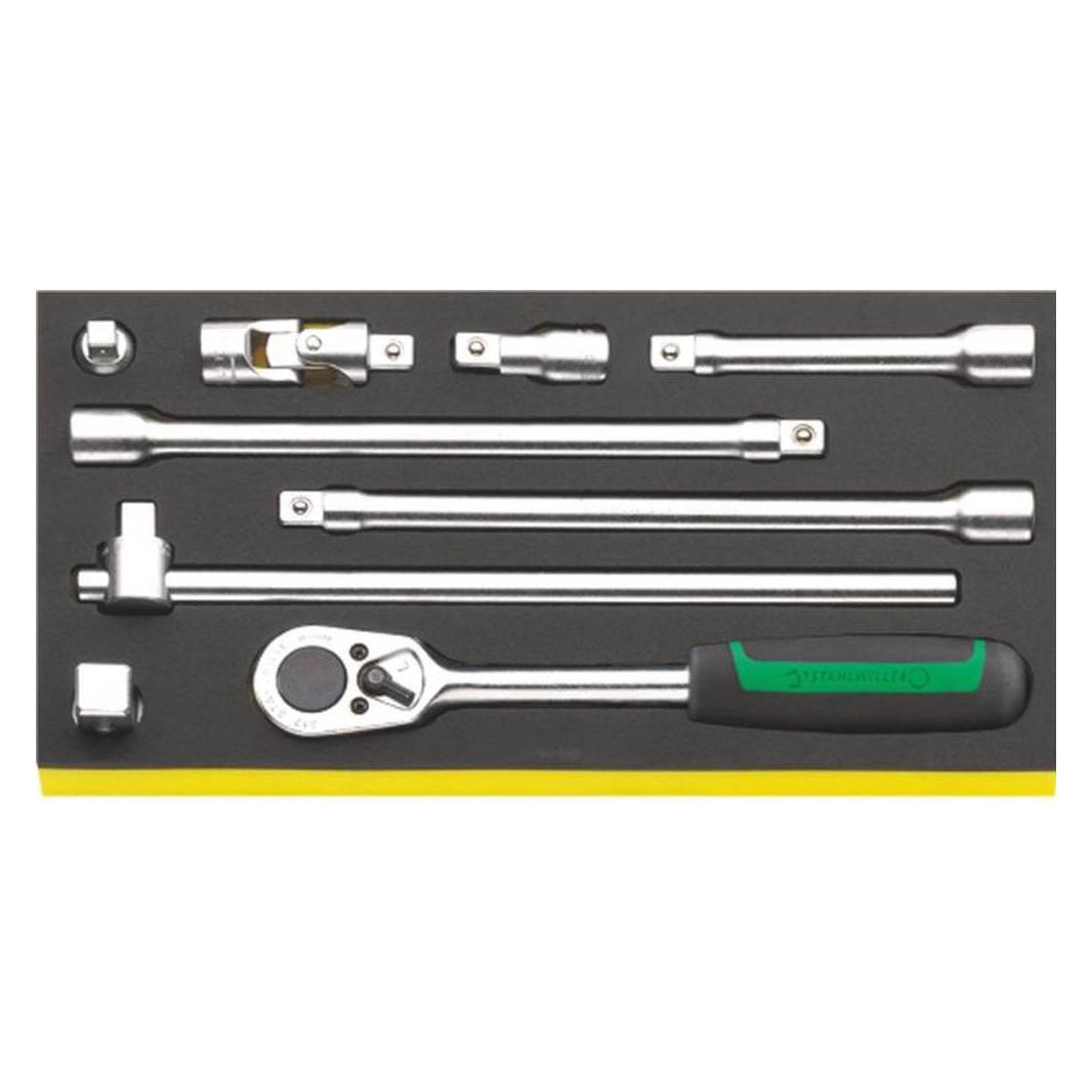 Stahlwille TCS 1/2"-512/9 1/2" Werkzeuge in TCS Einlage (96830603)