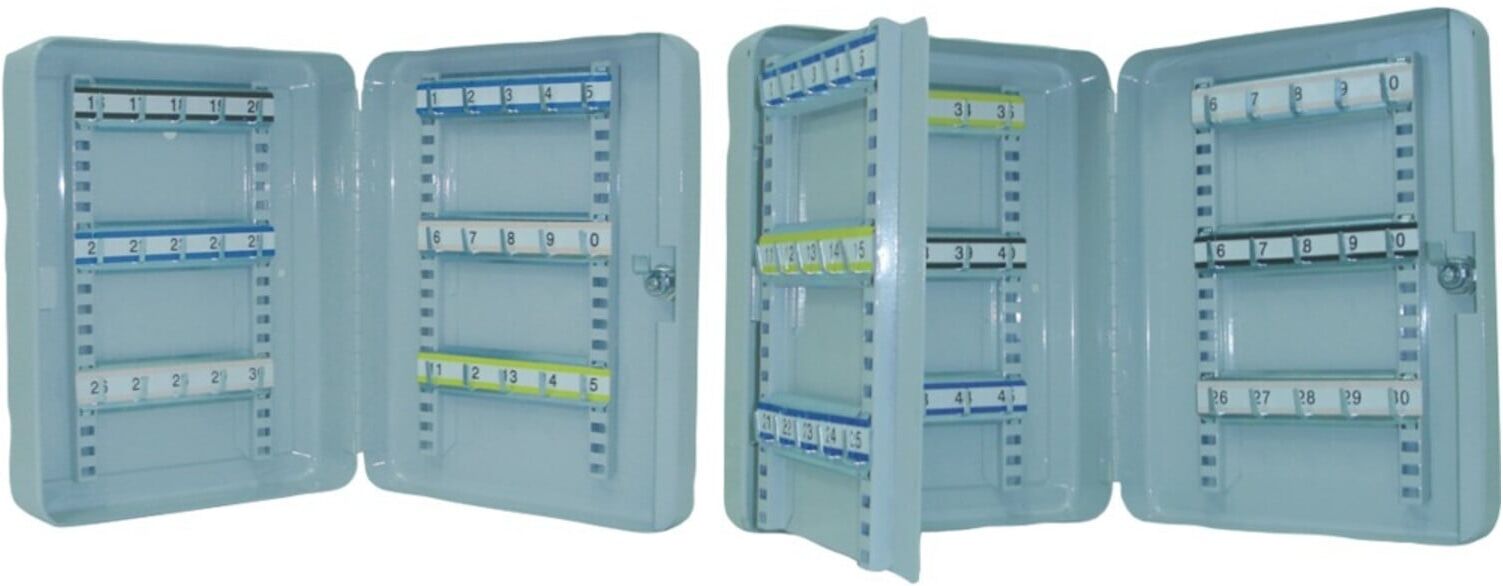 Schlüsselkassette für 30 Schlüssel 300x240x80mm ; E/D/E