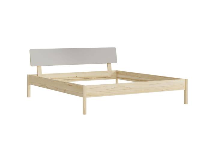 Bett Lund Kernbuche Nature Massivholz 180 x 200 cm - Möbel Konfigurator: Traummöbel individuell zusammenstellen - Bett