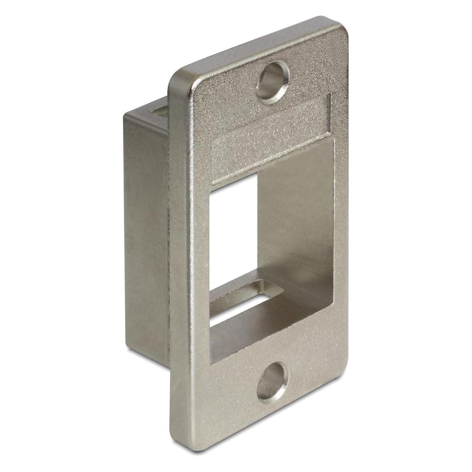 Delock Keystone Leergehäuse für Geräteinbau (Keystone Modul) (86213)