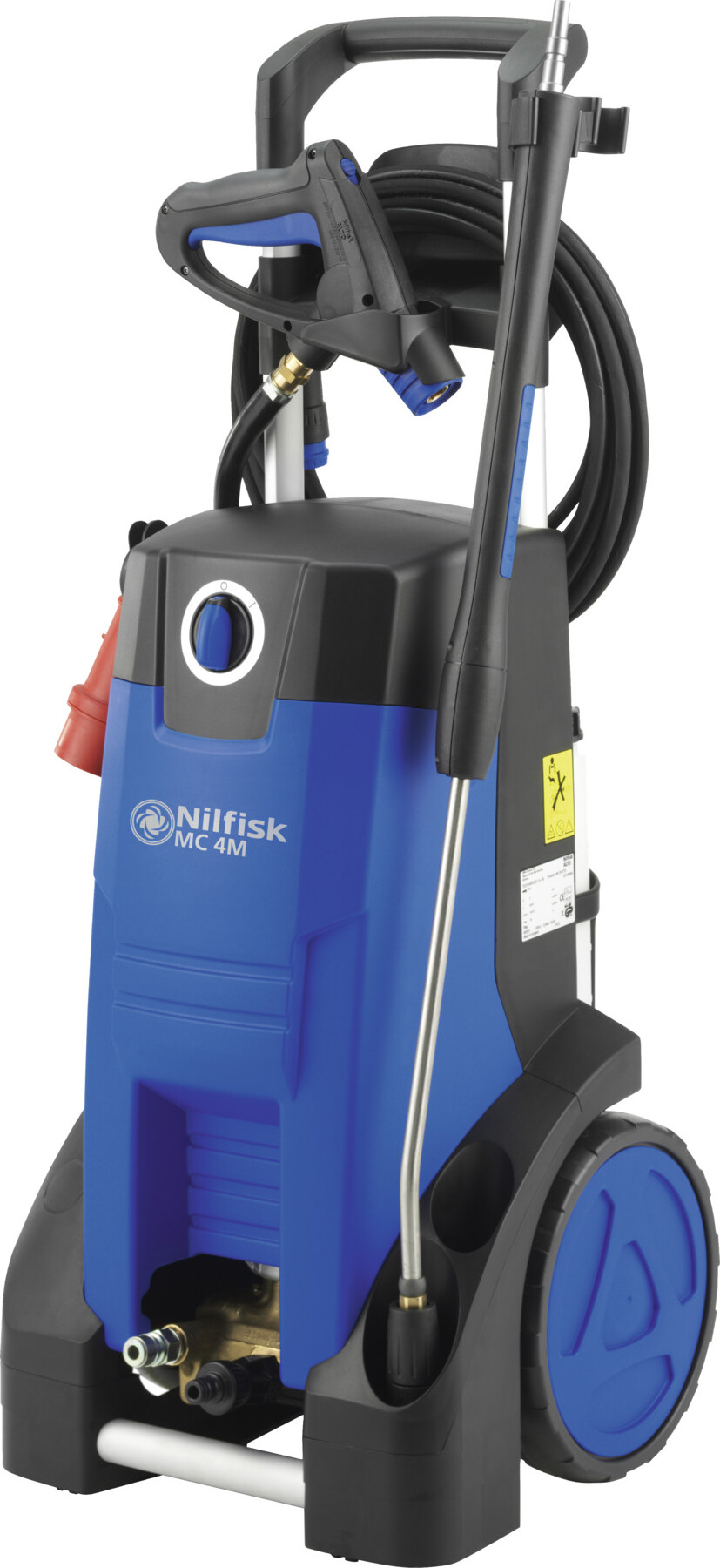 Nilfisk MC 4M-160/620 Kaltwasser Hochdruckreiniger der Mittelklasse mit externem Schaumsprüh-Reinigungsmittelsystem, Fördermenge: 620/560 l/h - Pumpendruck: 160 bar; 107146400