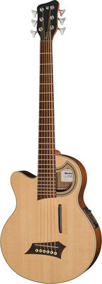 Warwick Alien Deluxe 6 NT LH Natural Transparent Satin