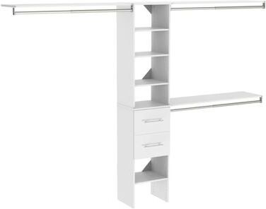 ClosetMaid SuiteSymphony Modern 2-Drawer 16-Inch Tower Closet Organizer