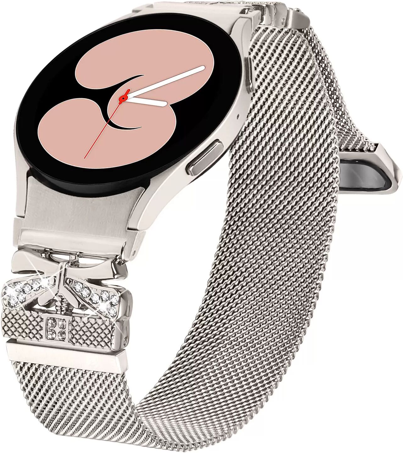 INF Galaxy Watch 4/5/6/7 Schnellwechselarmband - Stardust Edelstahl