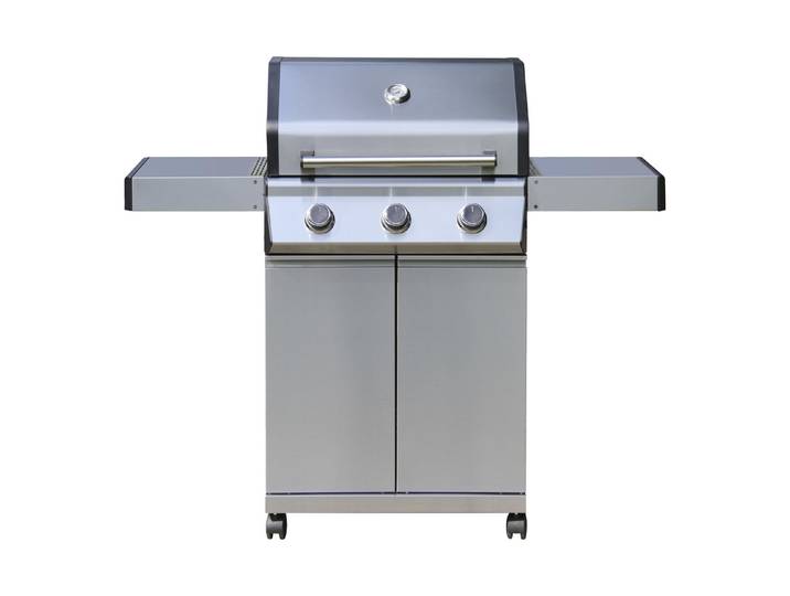 Fireking Gasgrill Jona III Edelstahl 10.5 kW