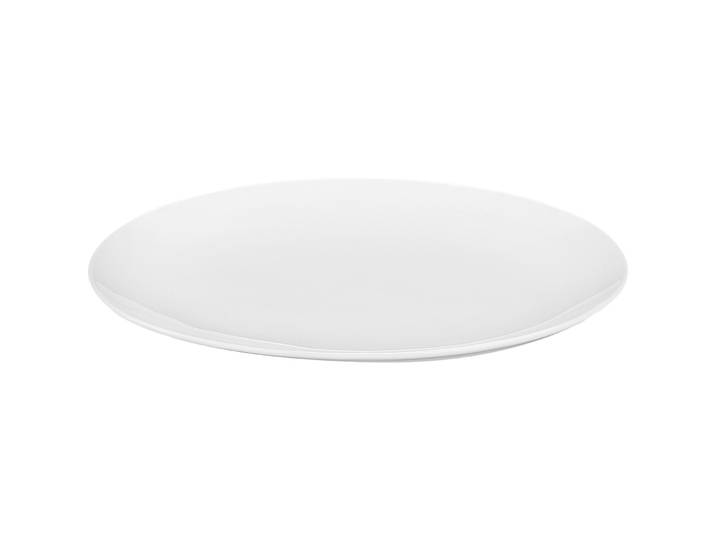 Servierplatte Bone China weiss Porzellan