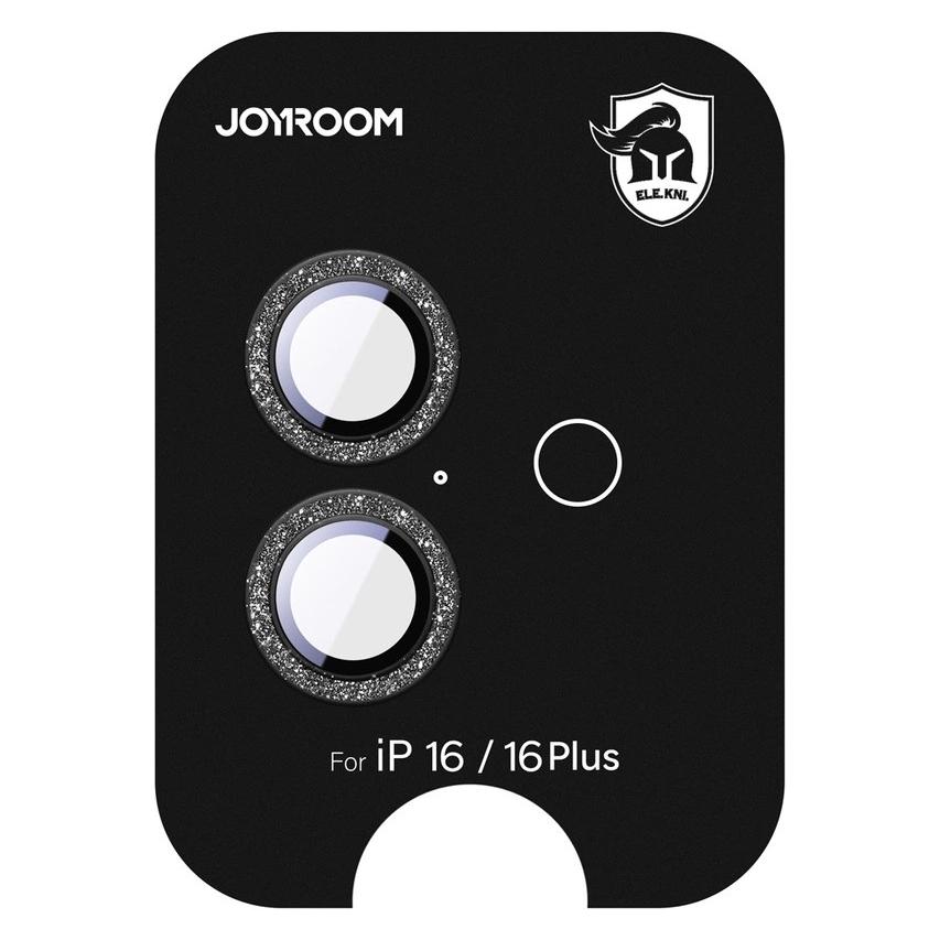 Joyroom JR-MSF0298 Camera Lens Protector for iP16/iP16 Plus-Black (1 Stk., Apple iPhone 16, Apple iPhone 16 Plus) (JR-MSF0298)