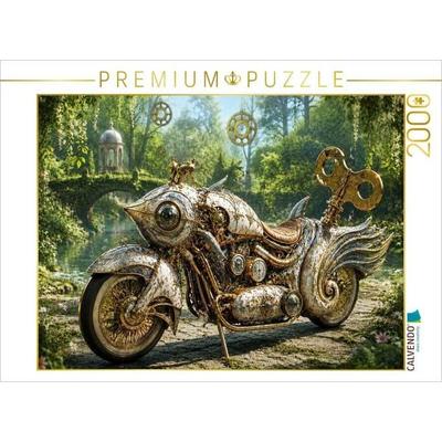 CALVENDO Puzzle Der Goldene Koi | 2000 Teile Lege-Größe 90x67cm Foto-Puzzle für glückliche Stunden