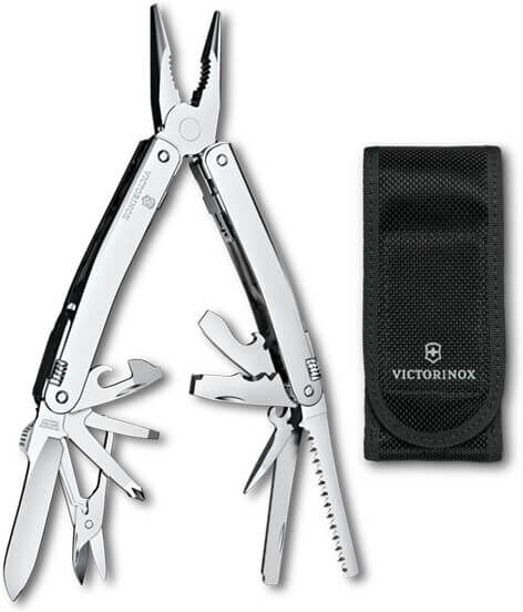 Victorinox Swiss Tool Spirit MX with Nylon Belt Pouch