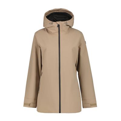 Outdoorjacke LUHTA "Luhta Jacke Akkola", Damen, Gr. 38, beige (sand), Stoff, 100% Polyester, normal, Jacken Outdoorjacke