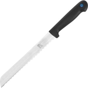 Böttcher-AG Brotmesser, 20 cm Edelstahlklinge mit Wellenschliff und Kunststoffgriff