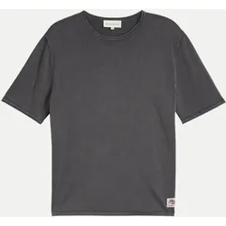 T-Shirt im Washed-Look Grau L