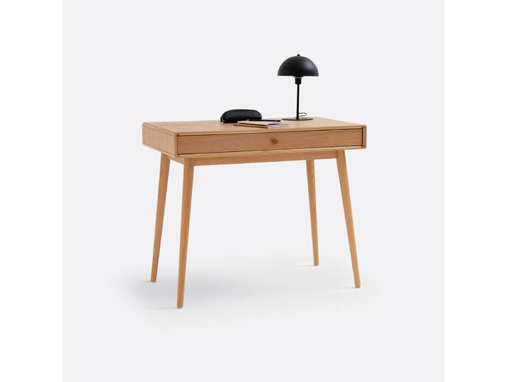 LA REDOUTE Bureau 1 tiroir, Miji Beige Chêne