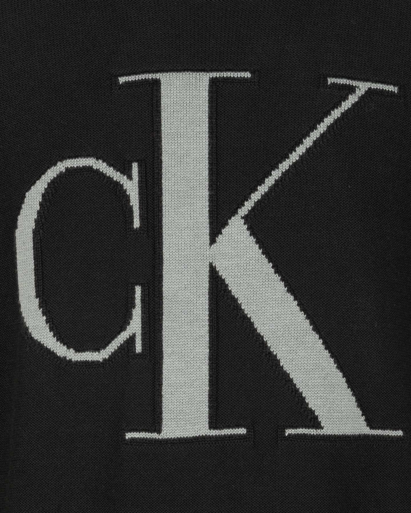 Calvin Klein Monogram Jr - Maglione - Nero 14ANNI