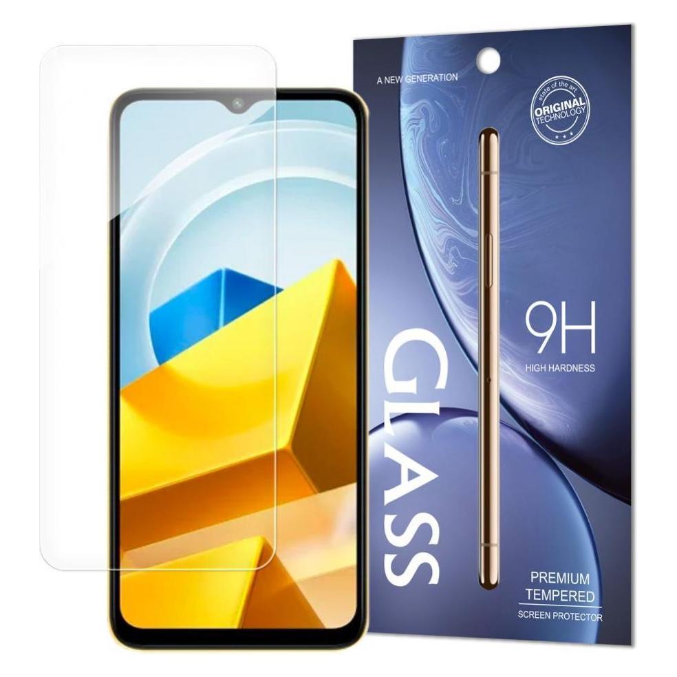 Hurtel Gehärtetes Glas Xiaomi Poco M5 gehärtetes Glas 9H Härte (Verpackung - Umschlag) (Xiaomi Poco M5) (1404978613)